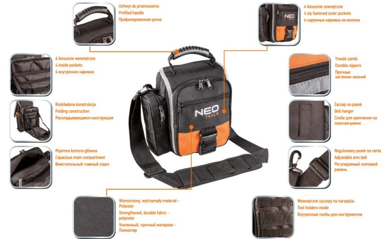 TORBA NARZĘDZIOWA Z UCHWYTEM 84-315 NEO | mpm-24.pl